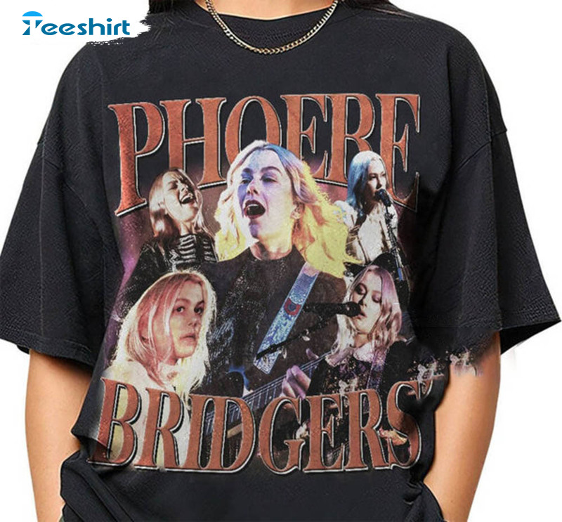 Phoebe Bridgers Music Shirt, Rock Band Long Sleeve Sweatshirt