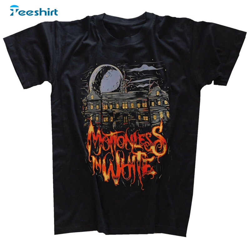 Motionless In White Tour Shirt, Horror Tour Unisex Hoodie Crewneck