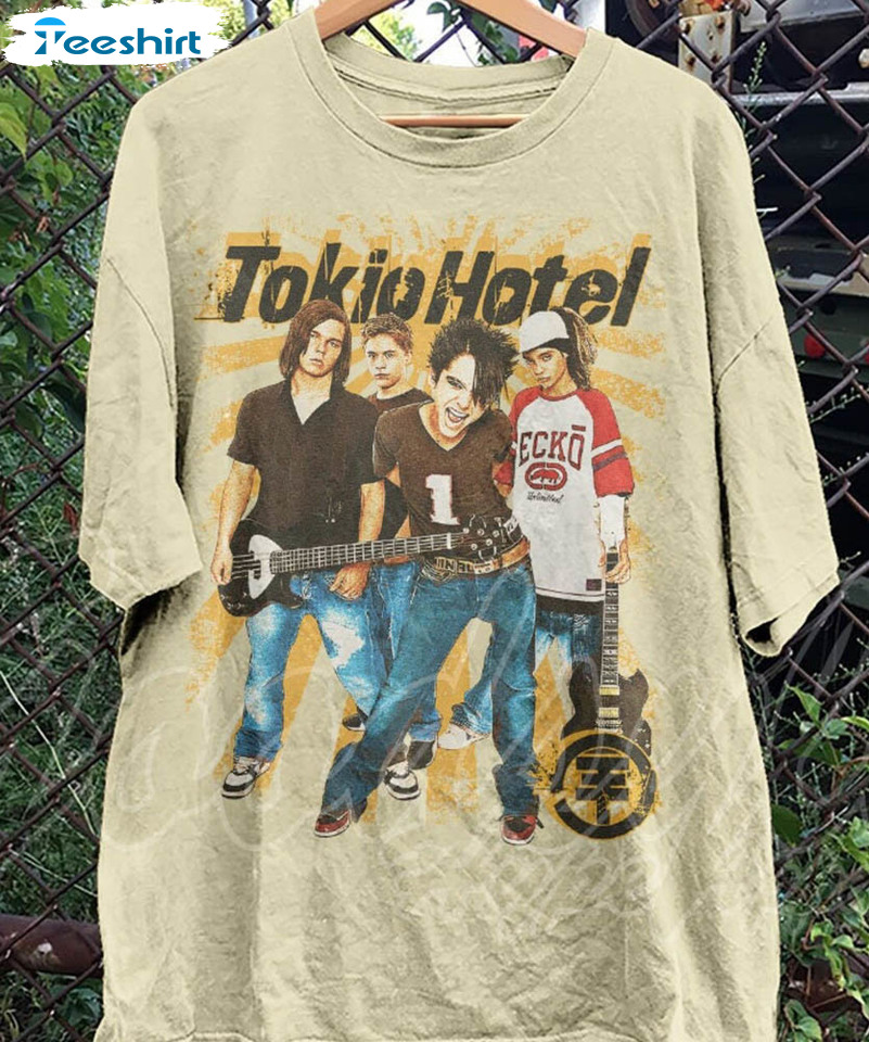 Tokio Hotel Band Tom Kaulitz 90s T Shirt - Teeholly