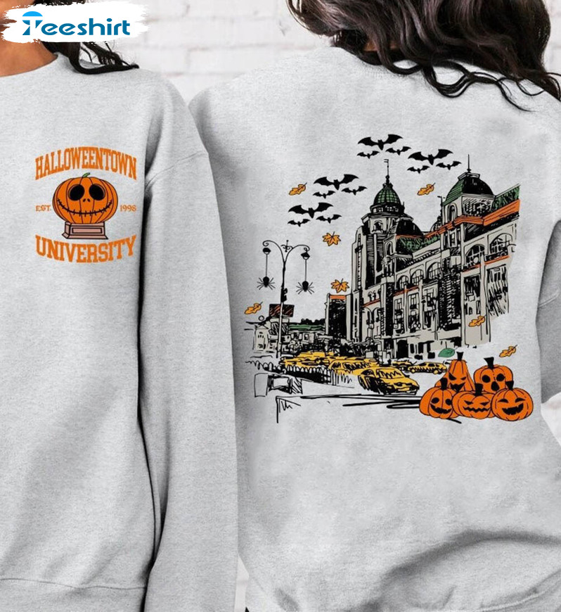 Halloweentown University Funyn Shirt, Halloweentown 1998 Tee Tops Crewneck