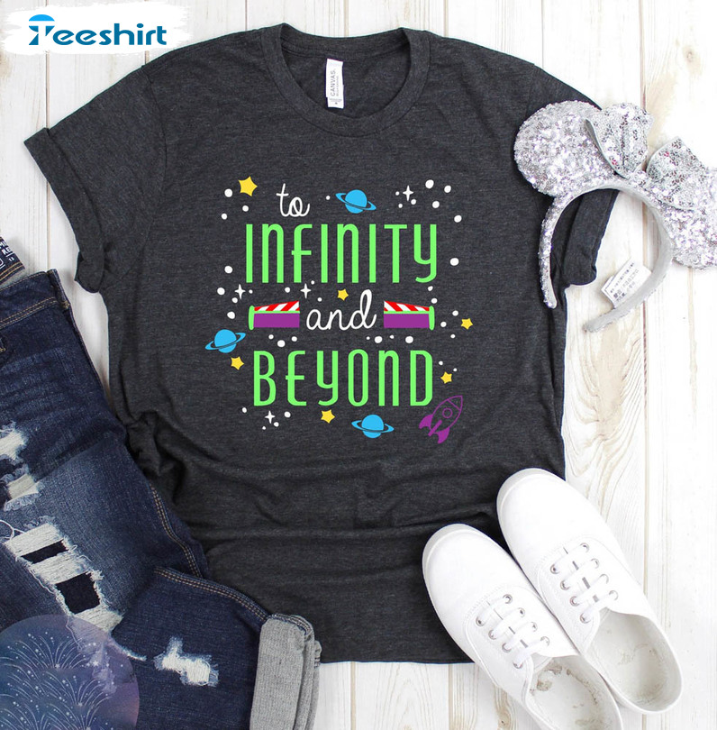 To Infinity And Beyond Cute Shirt, Buzz Light Year Unisex T-shirt Short Sleeve