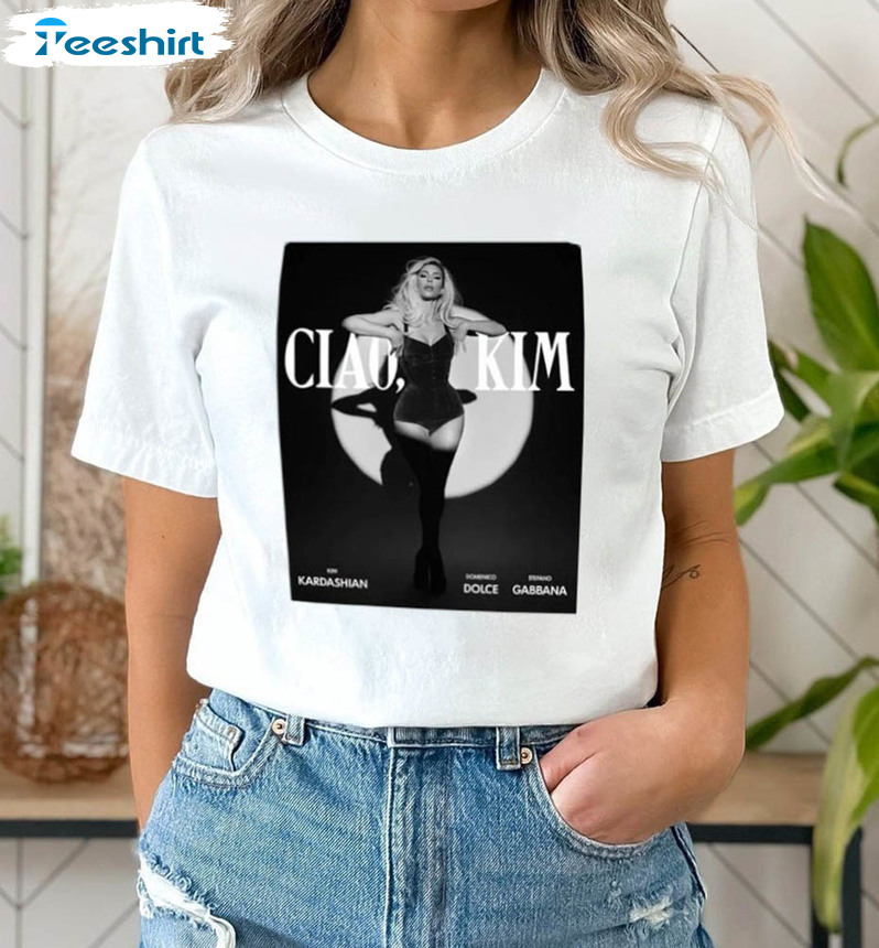 Ciao Kim Shirt , Kim Kardashian Pasta Long Sleeve Unisex T-shirt