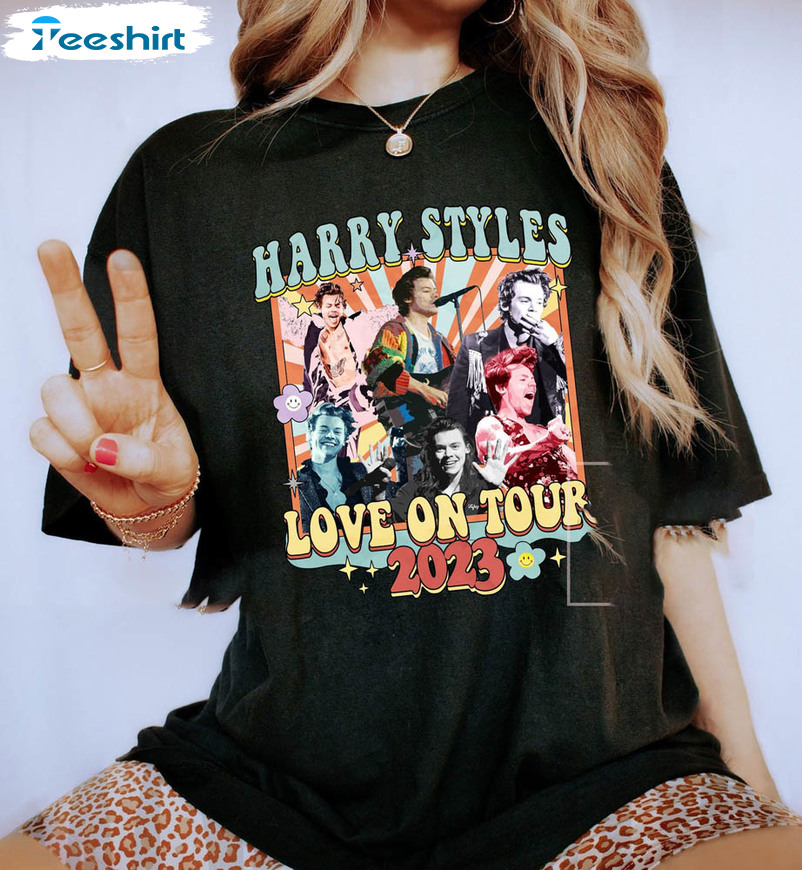 Comfort Love On Tour 2023 Shirt, Harry Style Sweater Unisex T-shirt