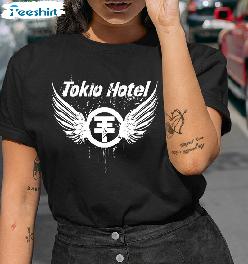 Tokio Hotel Retro Shirt, Tom Kaulitz Short Sleeve Sweater