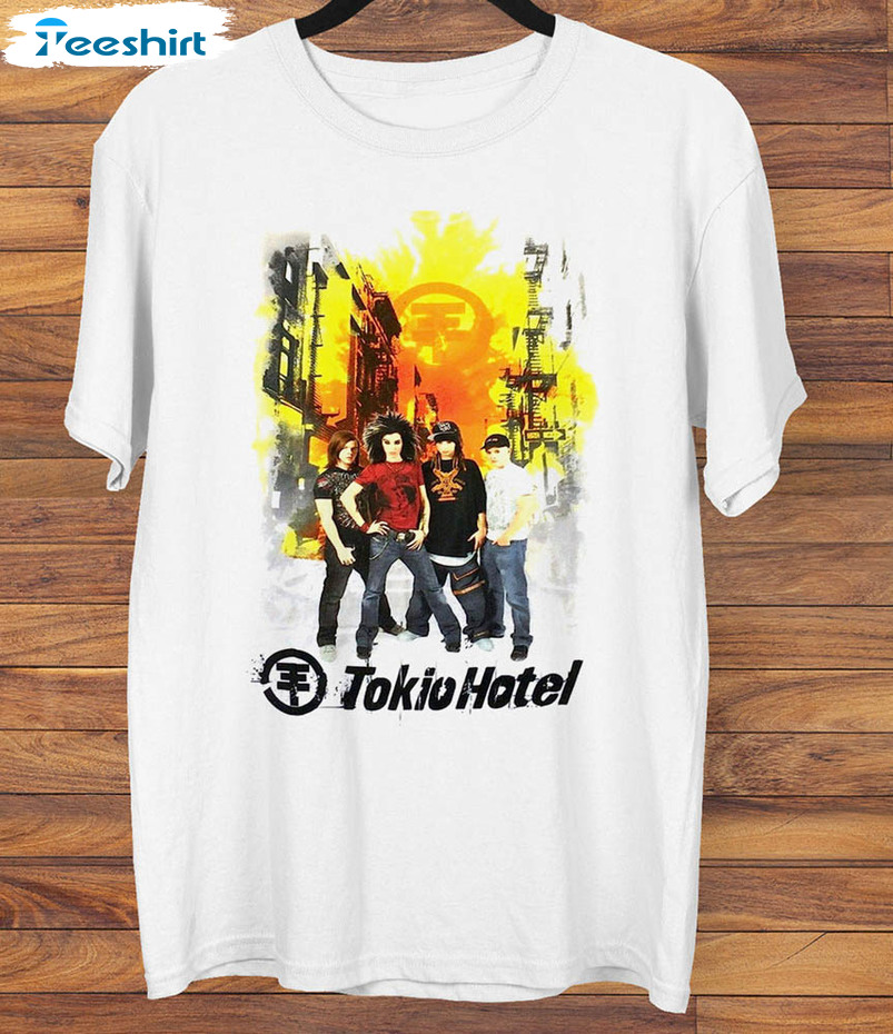 Tokio Hotel Band Shirt, Trendy Tom Kaulitz Crewneck Unisex Hoodie