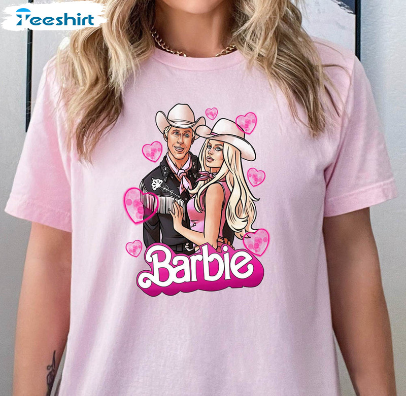 Barbie And Ken Shirt, Barbie 2023 Sweater Unisex Hoodie