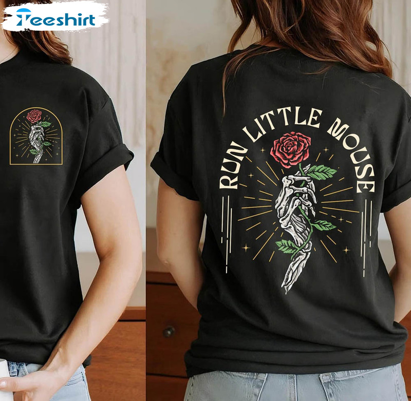 Run Little Mouse Haunting Adeline Shirt, Vintage Dark Romance Unisex Hoodie Tee Tops