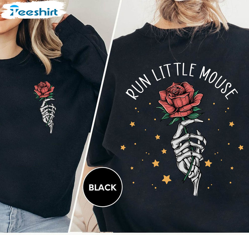 Run Little Mouse Sweatshirt, Haunting Adeline Sweatshirt Crewneck