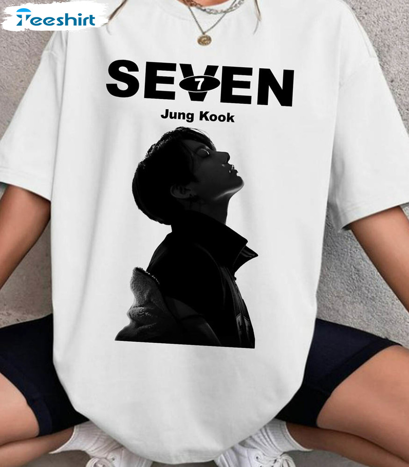 Jungkook Seven Vintage Shirt, Jjk1 Is Coming Short Sleeve Tee Tops