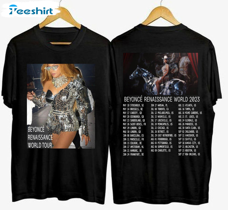 Beyonce Renaissance Tour Trendy Shirt, Beyonce Crewneck Unisex T-shirt For Fan