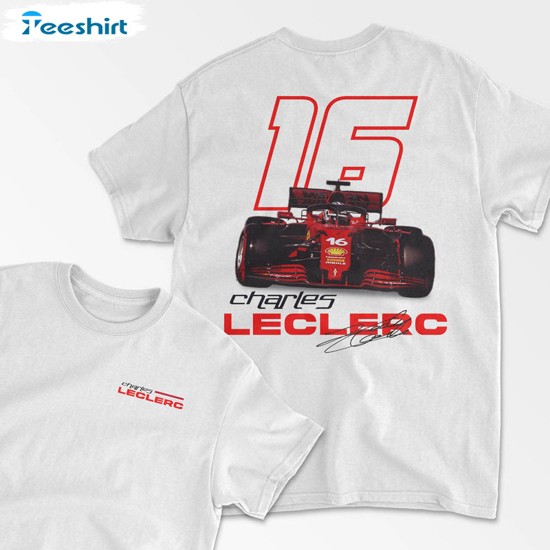 Charles Leclerc Formula 1 Shirt, Formula Racing Driver Tee Tops Unisex Hoodie