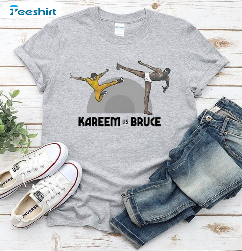 Limited Kareem Vs Bruce Short Sleeve Long Sleeve