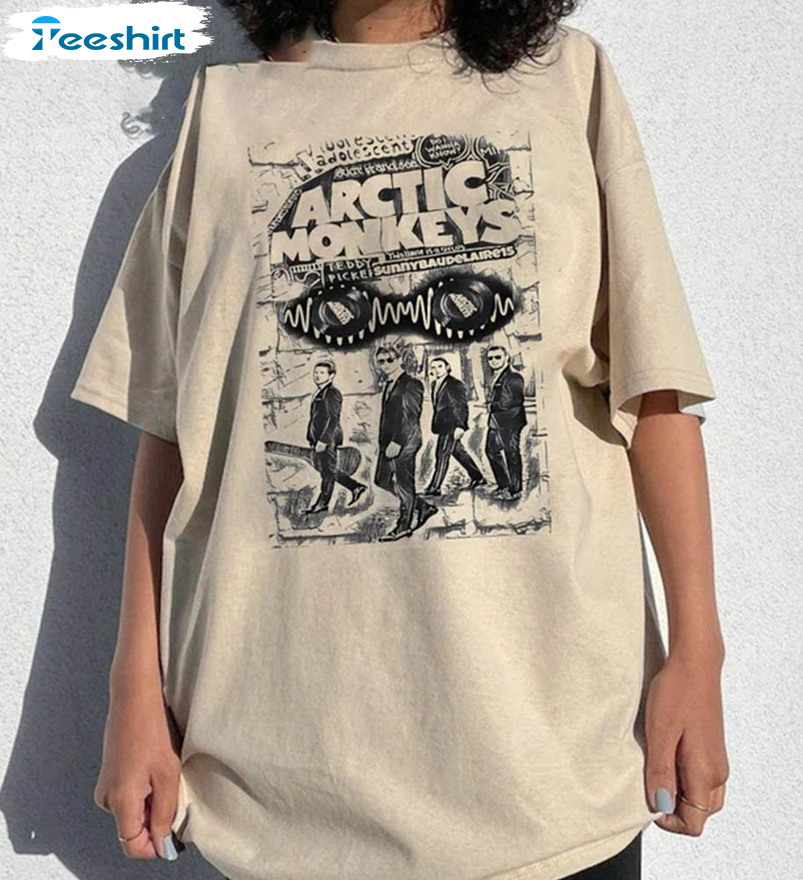 Arctic Monkeys Band Retro Shirt, Arctic Monkeys Lyric Unisex T-shirt Tee Tops