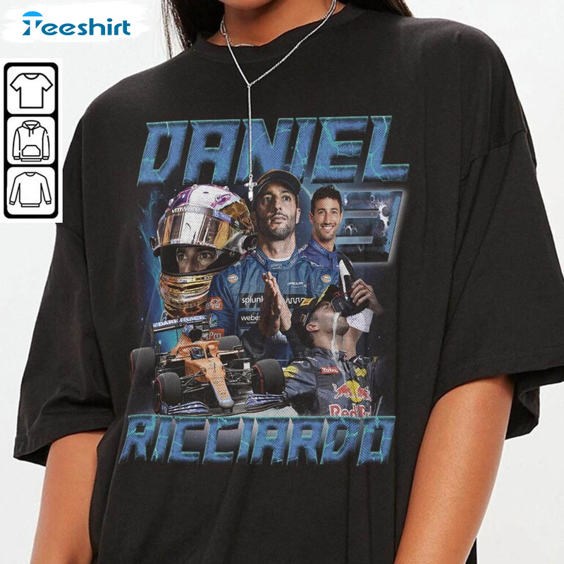 Daniel Ricciardo Shirt, Vintage Ricciardo K1 Racing Unisex T-shirt Long Sleeve