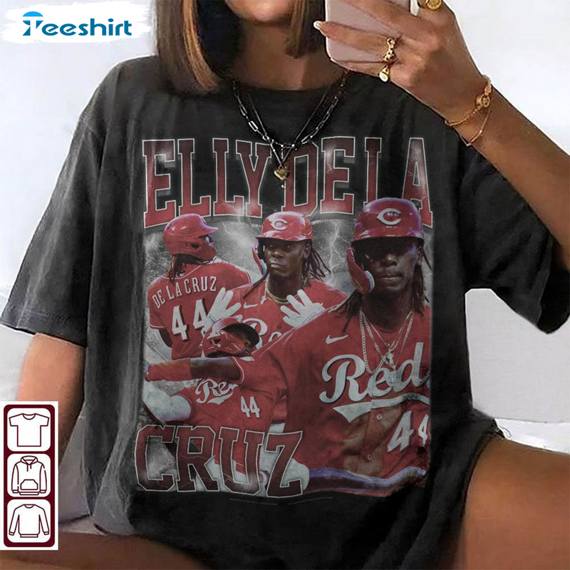 Elly De La Cruz Vintage Shirt, Trendy Baseball Sweatshirt