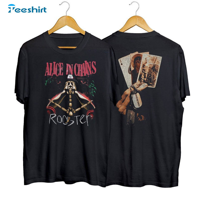 Vintage Retro Alice In Chain Band T-Shirt Chains Shirt Unisex