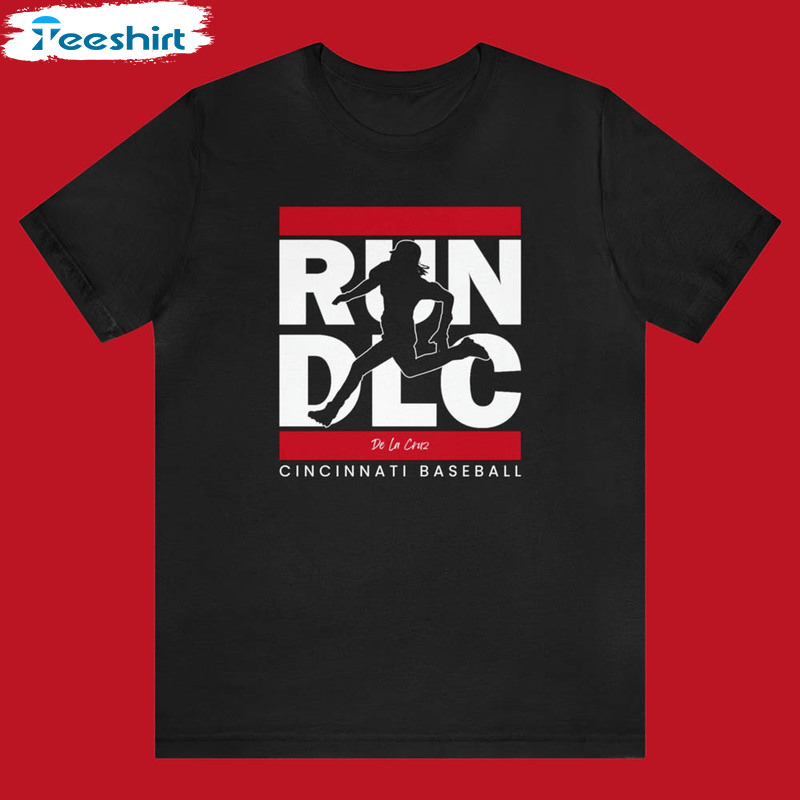 Run Dlc Run Dmc De La Cruz Shirt, Cincinnati Baseball Crewneck Unisex T-shirt