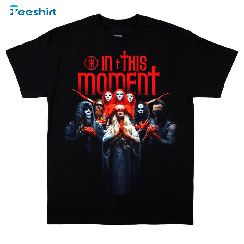 In This Moment Band Retro Shirt, Horror Long Sleeve Unisex T-shirt