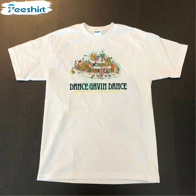 Dance Gavin Dance Spring Tour Shirt, Funny Unisex Hoodie Crewneck