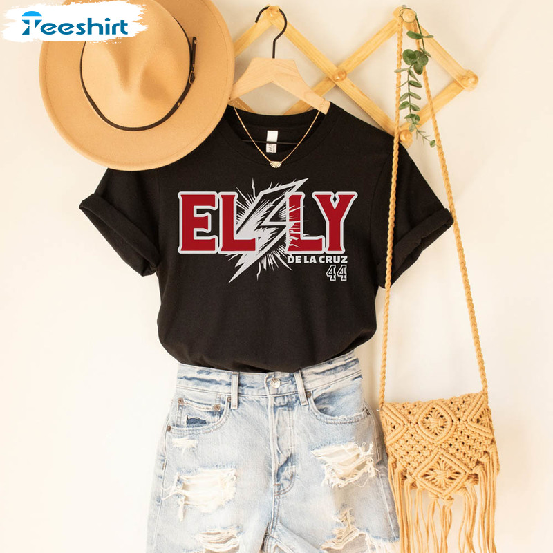 Elly De La Cruz Shirt, Cincinnati Baseball Sweatshirt Short Sleeve