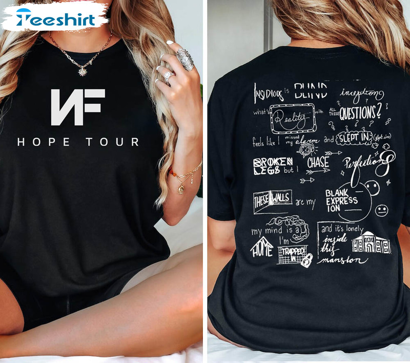 Nf Rapper Tour 2023 Shirt, Nf Hope Unisex Hoodie Tee Tops