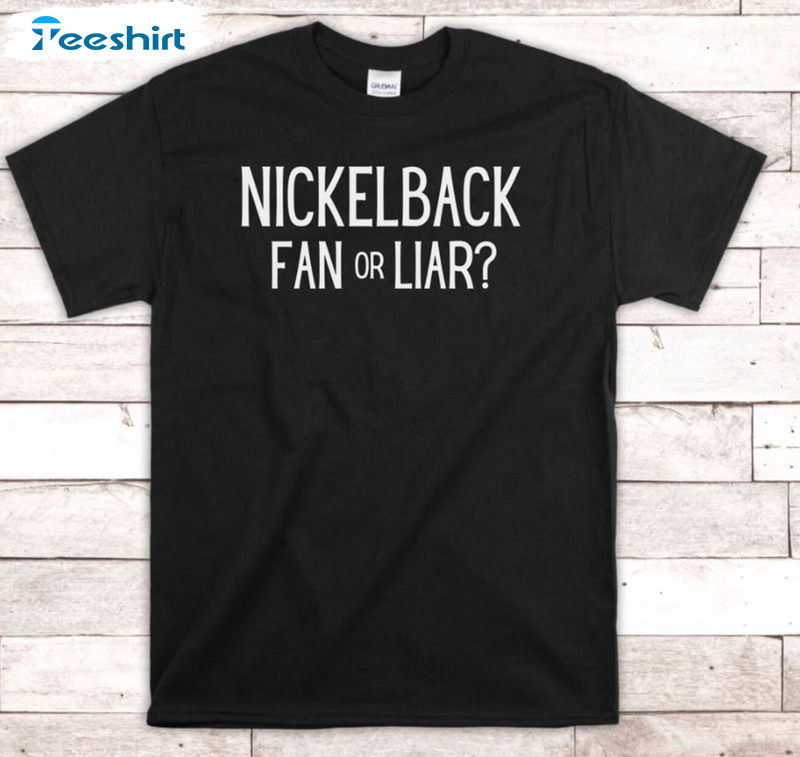 Funny Nickelback Shirt, Get Rollin Tour Sweater Short Sleeve