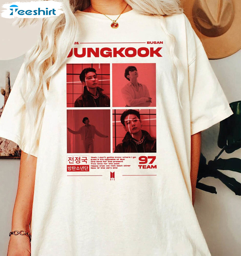 Vintage Bangtan Jeon Jungkook Shirt, Bts Jungkook Bangtan Long Sleeve Unisex Hoodie