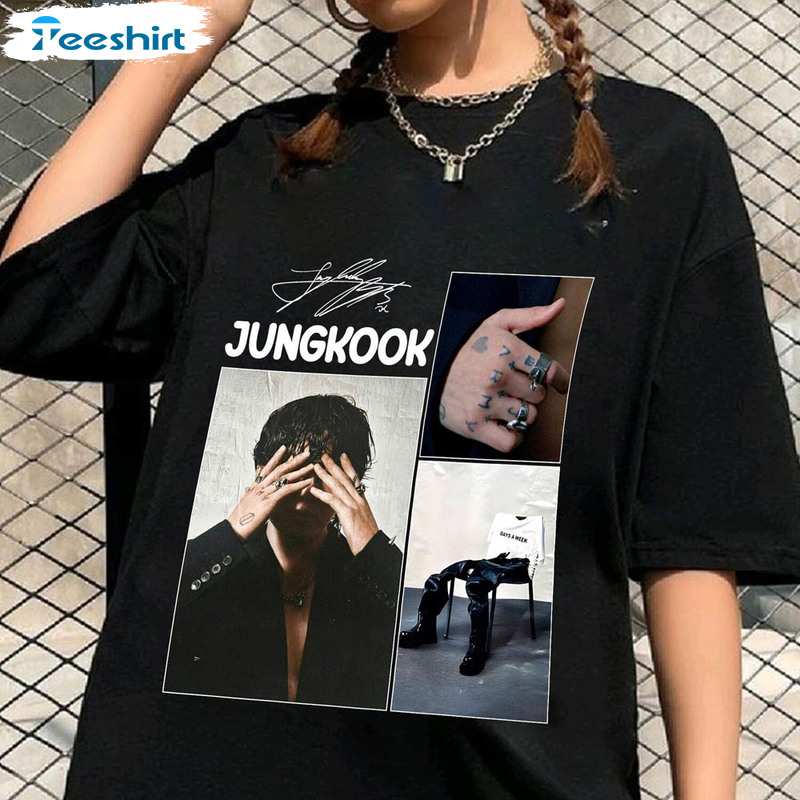 Jungkook Army Shirt, Jjk1 Solo Tee Tops Unisex Hoodie