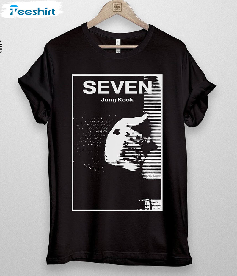 Bts Seven Jung Kook Shirt, Seven By Jungkook Long Sleeve Unisex Hoodie