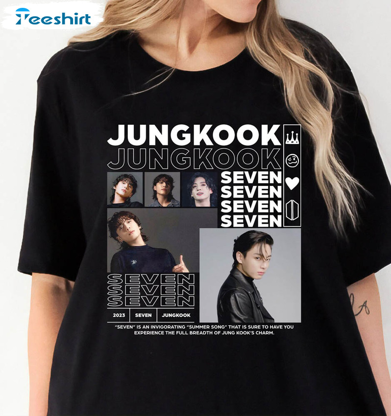 Jungkook Seven Hoodie Vintage Jungkook Shirt Jungkook Album 