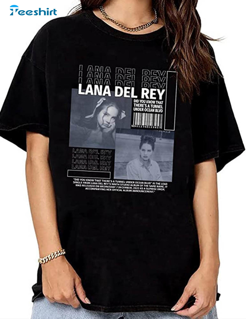 Lana Del Rey Shirt Vintage Design, Trendy Unisex T-shirt Sweater