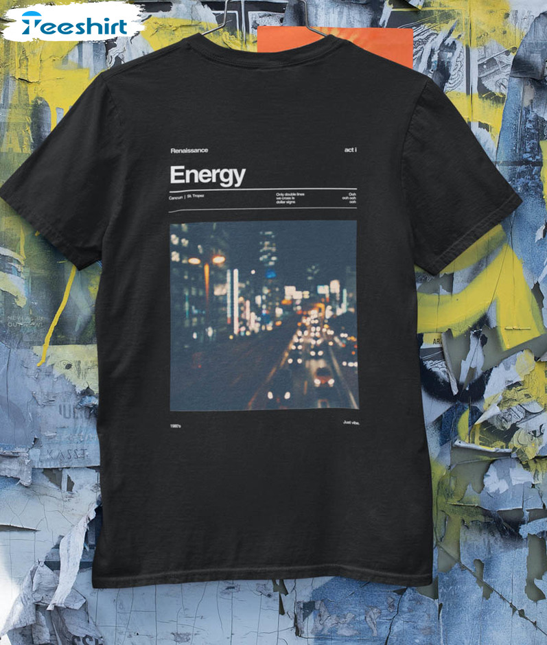 Renaissance Concert Energy Shirt, Original Art Unisex Hoodie Short Sleeve