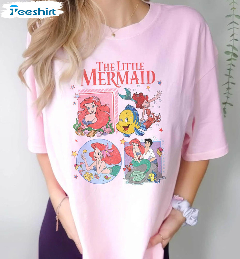 Little Mermaid Disney Shirt, Little Mermaid Ariel Unisex Hoodie Tee Tops