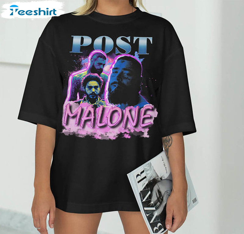 Post Malone Tour Posty Trendy Short Sleeve Unisex T-shirt