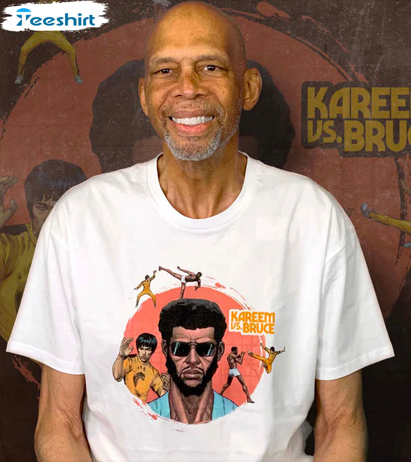 Bruce Lee and Kareem Abdul Jabbar T-shirt, hoodie, sweater, long sleeve and  tank top