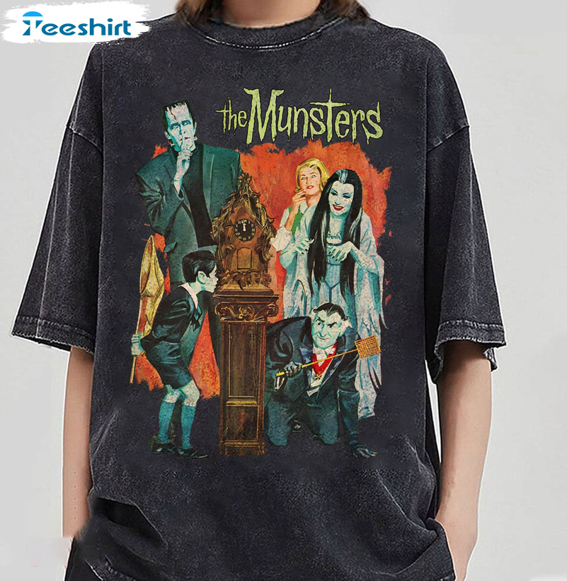 The Munster Comfort Colors Shirt, The Munster Tv Series Crewneck Unisex T-shirt