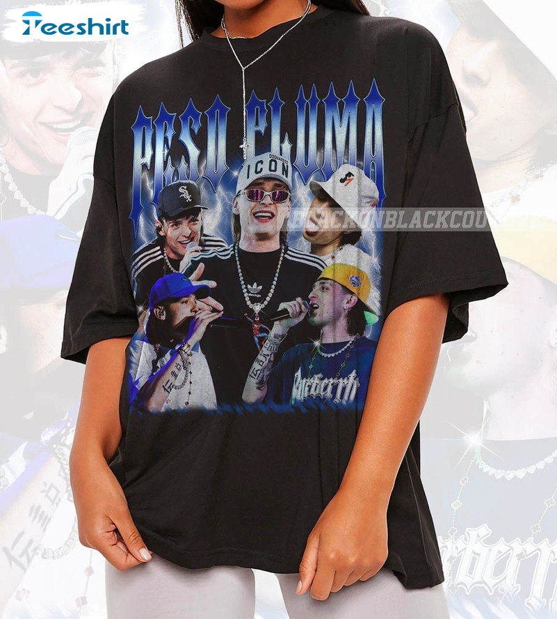 Peso Pluma World Tour 2023 Shirt, Pluma Music Crewneck Long Sleeve