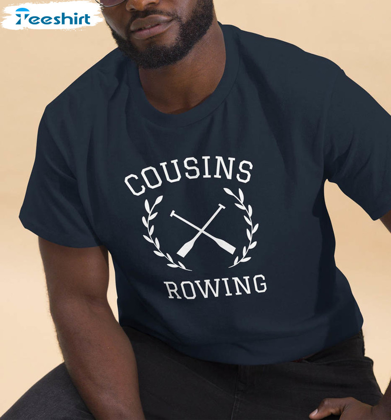 Family Bonding With Cousins Rowing Shirt, Embrace Adventure Long Sleeve Unisex Hoodie