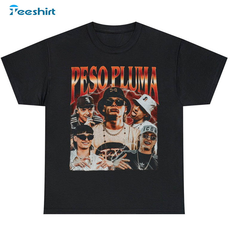 Vintage Peso Pluma Shirt, Retro Pluma World Tour 2023 Sweatshirt Tee Tops