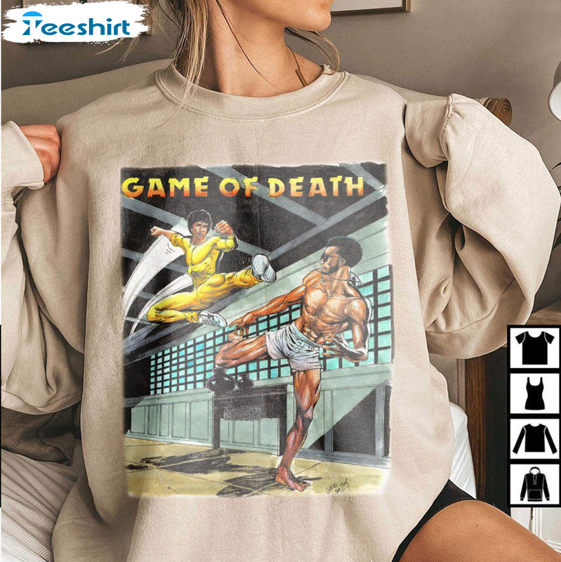 Kareem Vs Bruce Lee Art Shirt, V3 Kareem Crewneck Sweatshirt