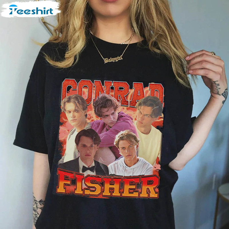Retro Conrad Fisher Shirt, The Summer I Turned Pretty Cousin Beach Crewneck Unisex Hoodie