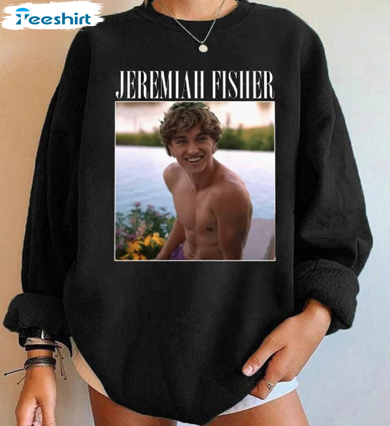 Jeremiah Fisher Daisy Shirt, Cousin Beach Crewneck Short Sleeve For Men Women