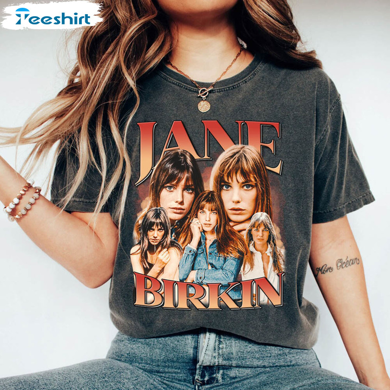 Jane Birkin Shirt, Limited Short Sleeve Tee Tops Comfort Color