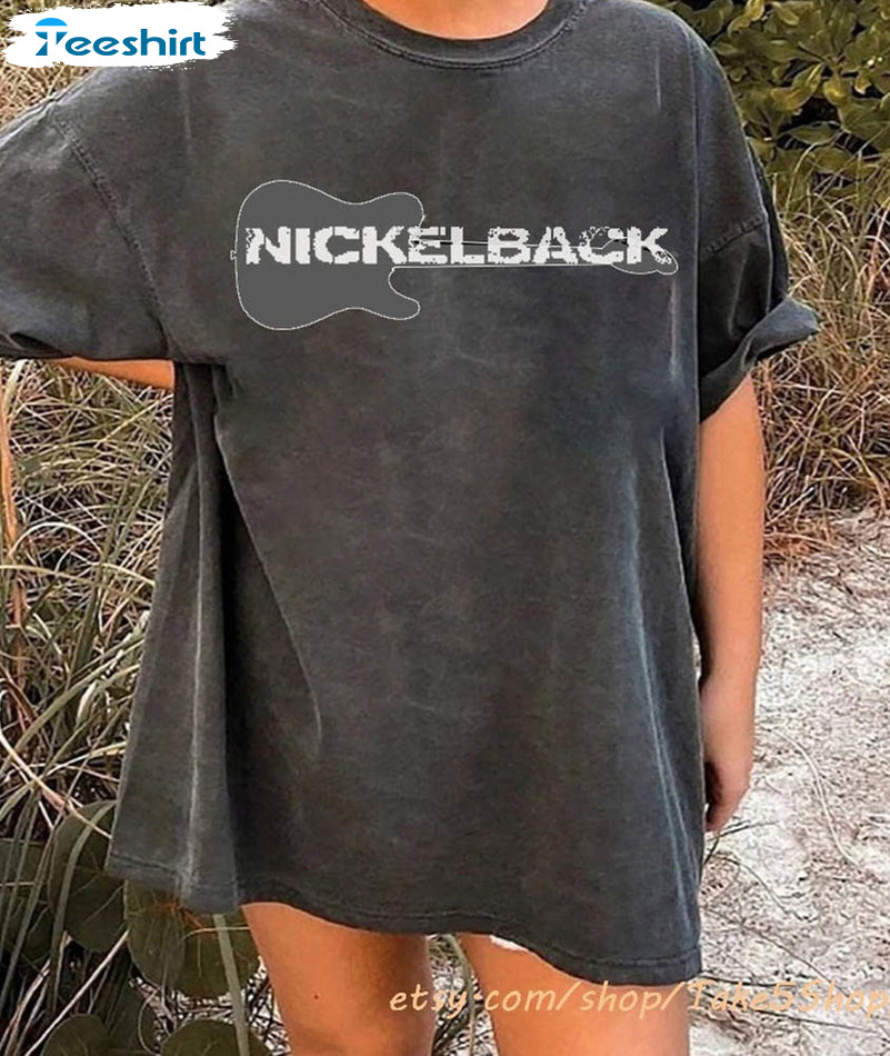 Nick Lebacks Guitarist Shirt, Nickelback Tour Unisex T-shirt Unisex Hoodie
