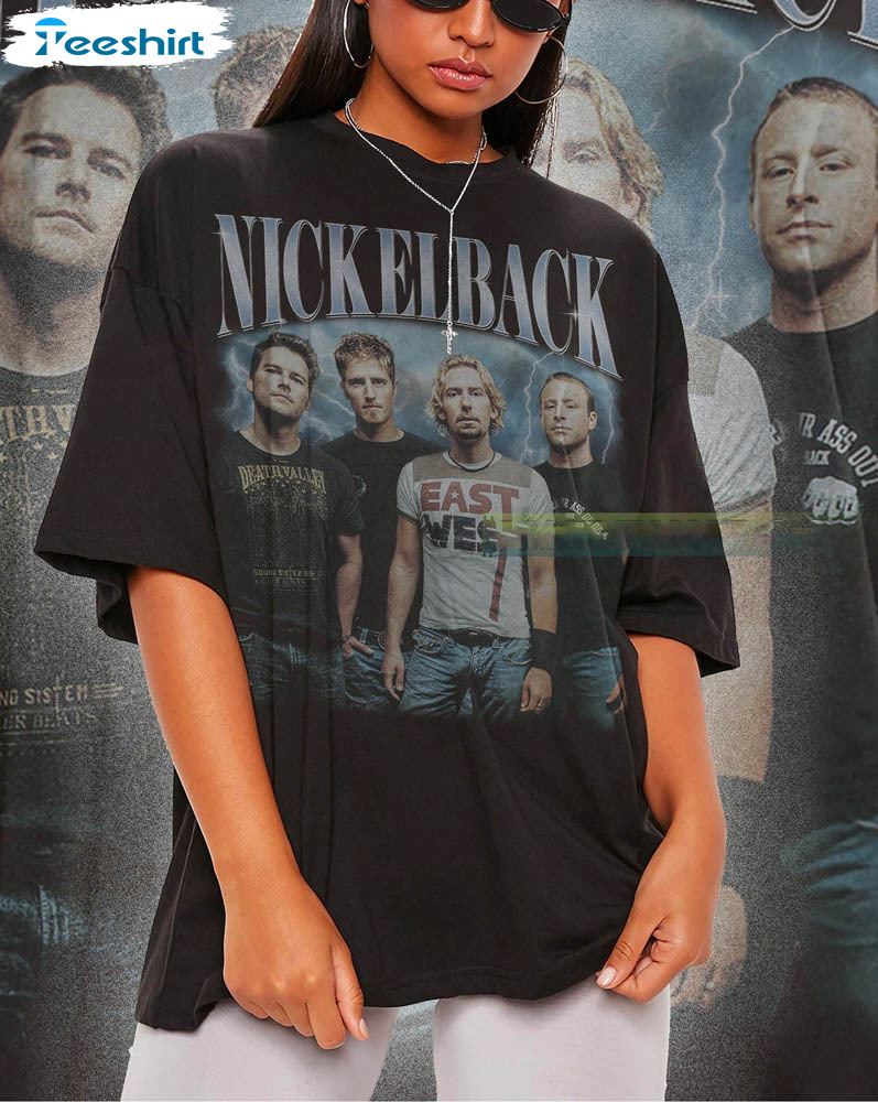 Nickleback Get Rollin New Album Shirt, Trendy Music Unisex T-shirt Short Sleeve