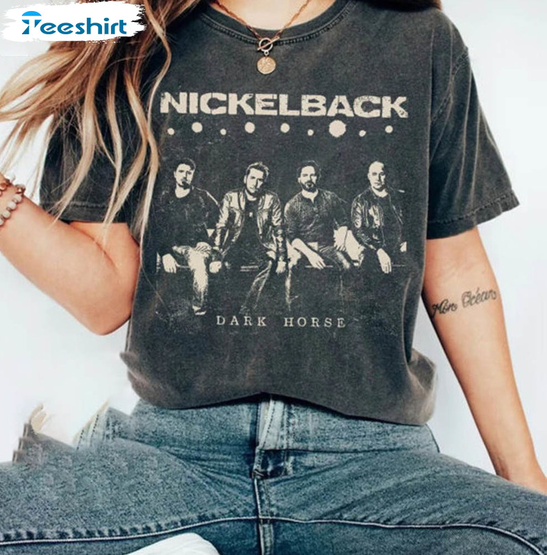 Vintage Nick Lebacks Band Shirt, Nickle Backs Long Sleeve Sweatshirt