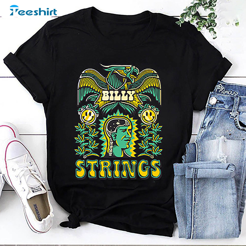 Billy Strings Retro Shirt, Billy Strings Fall Winter Short Sleeve Unisex T-shirt
