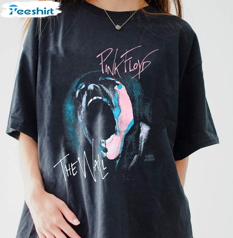 Vintage Pink Floyd The Wall Shirt, Trendy Unisex Hoodie Tee Tops