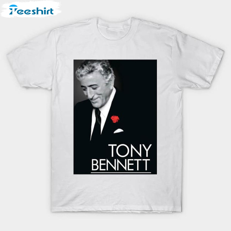 Tony Bennett Shirt, Thank You For The Memories Crewneck Unisex Hoodie