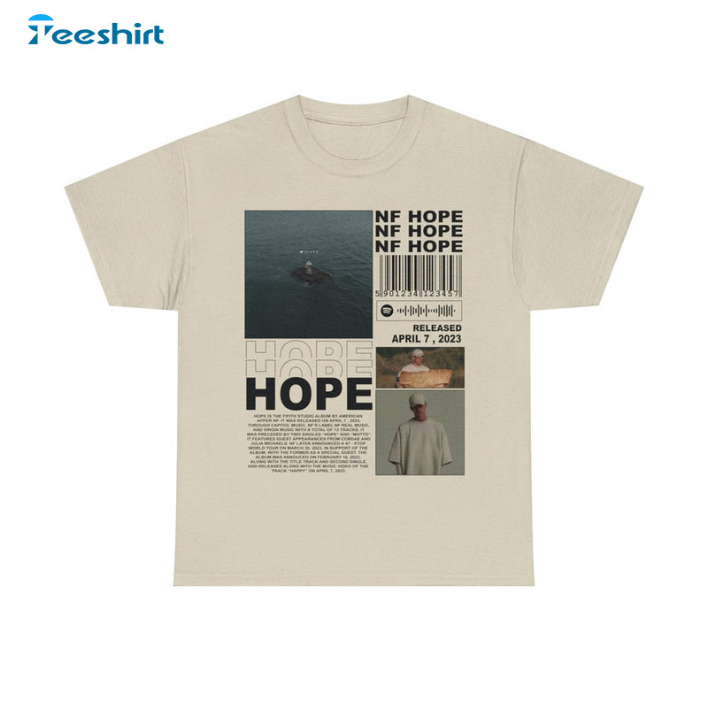 Nf Hope Rapper Shirt, Hope Album Sweatshirt Long Sleeve